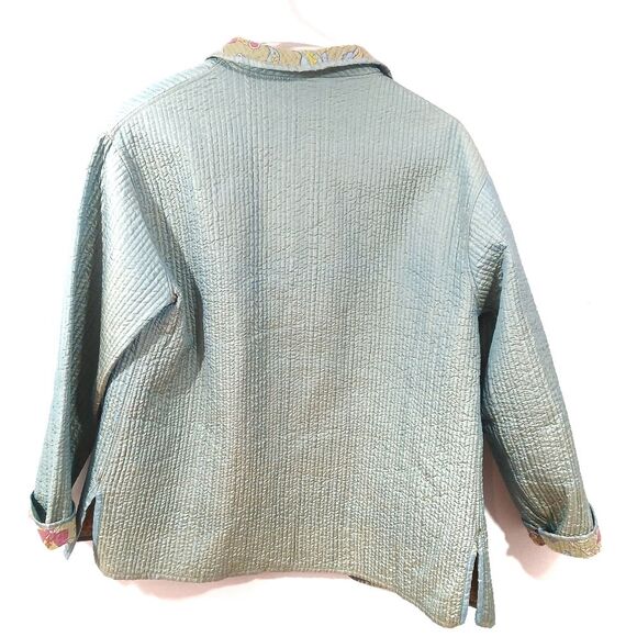 Reversible Iridescent Paisley Jacket - Picture 3 of 10